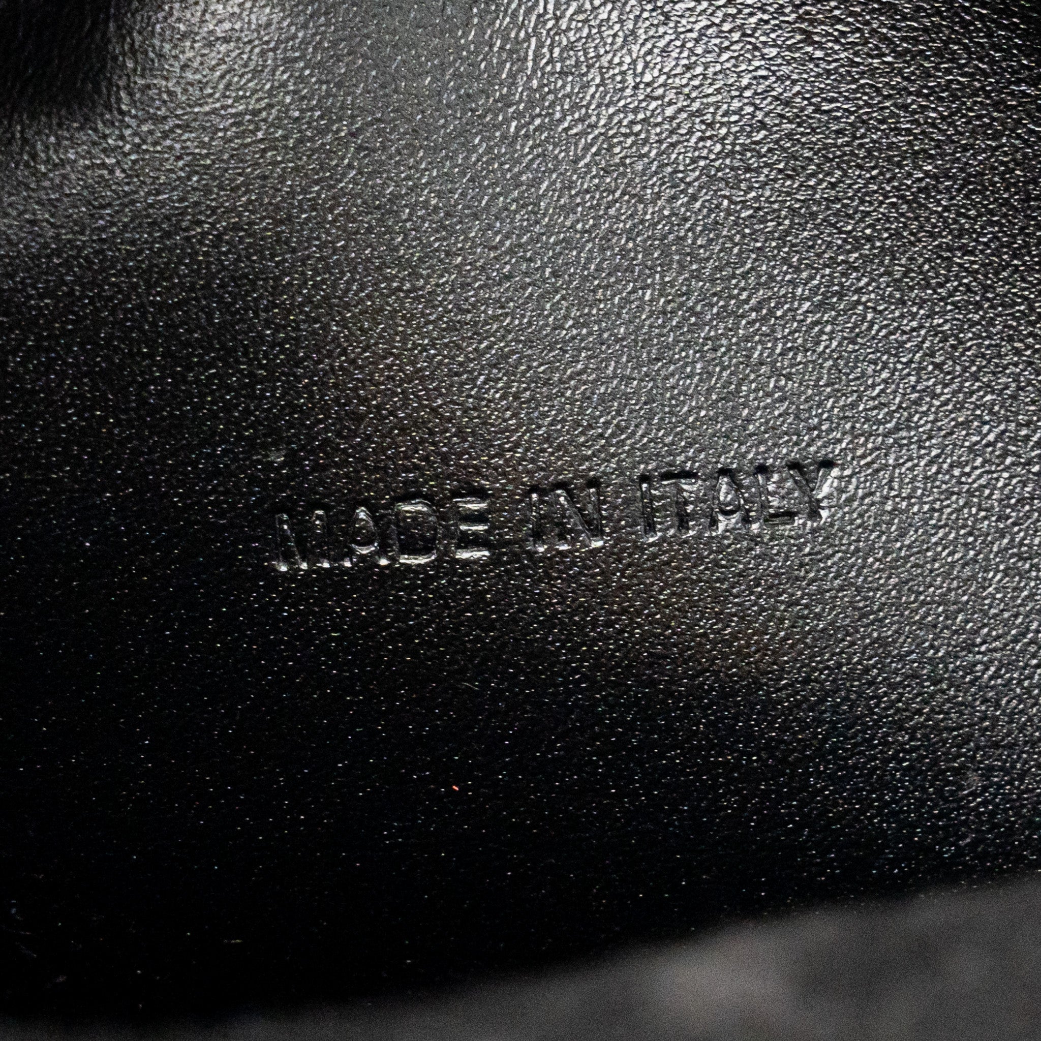 DIOR J'ADIOR MEDIUM FLAP BAG WITH CHAIN LEATHER BLACK GHW
