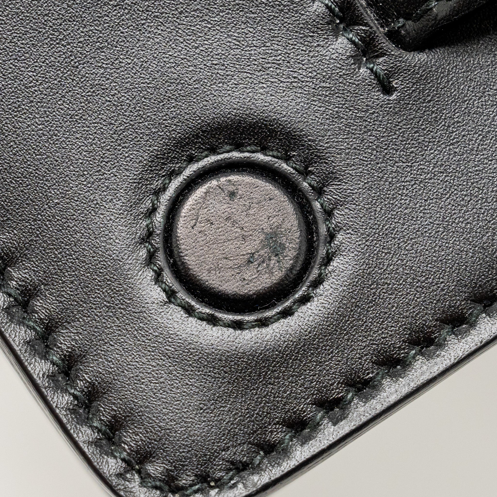 DIOR J'ADIOR MEDIUM FLAP BAG WITH CHAIN LEATHER BLACK GHW