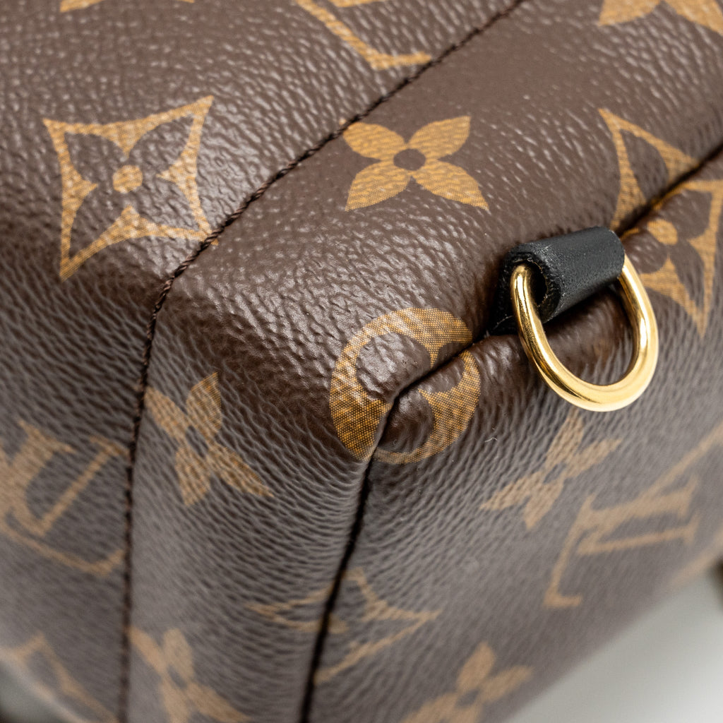 LOUIS VUITTON MINI PALM SPRING BACKPACK MONOGRAM CANVAS GHW