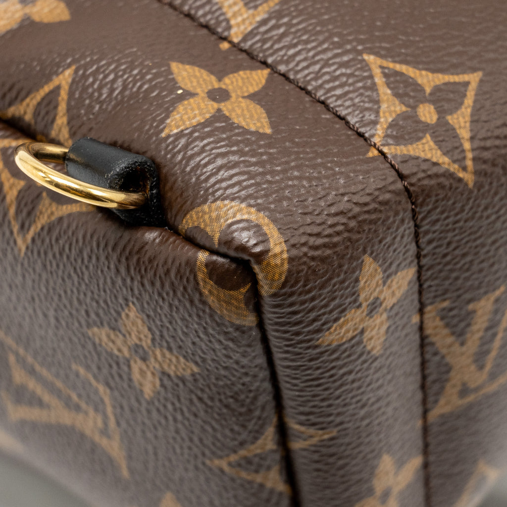 LOUIS VUITTON MINI PALM SPRING BACKPACK MONOGRAM CANVAS GHW