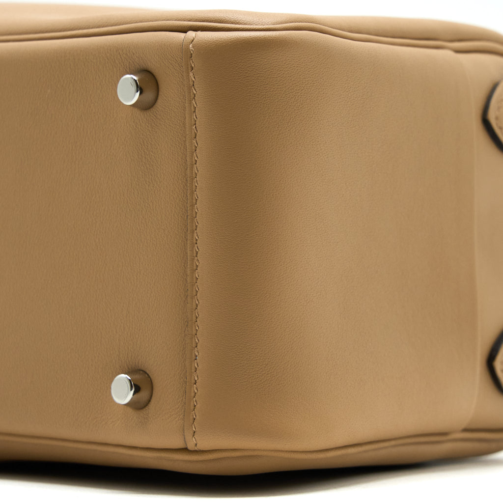 HERMES MINI LINDY SWIFT CHAI / MAUVE SYLVESTRE SHW