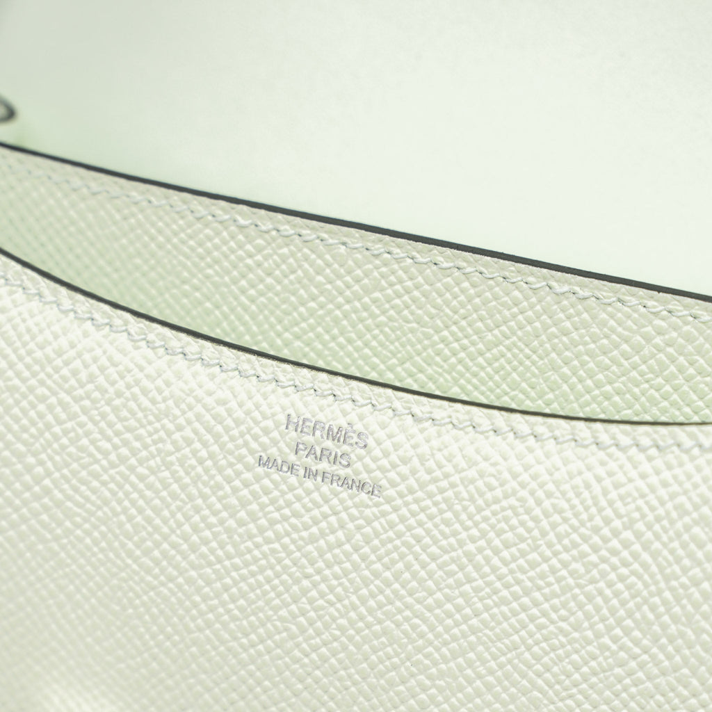 HERMES CONSTANCE MINI EPSOM 0S VERT FIZZ SHW