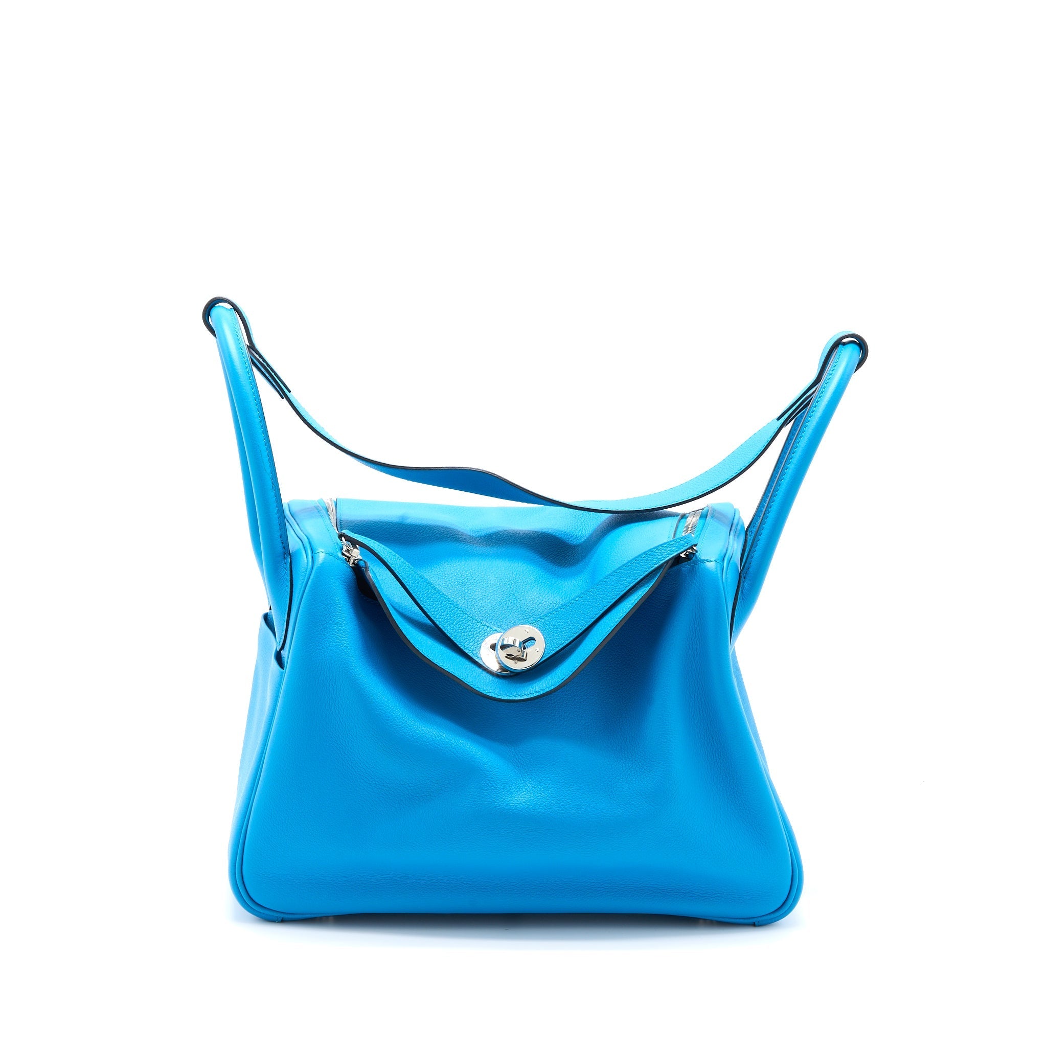 HERMES LINDY 30 EVERCOLOR B3 BLEU ZANZIBAR SHW