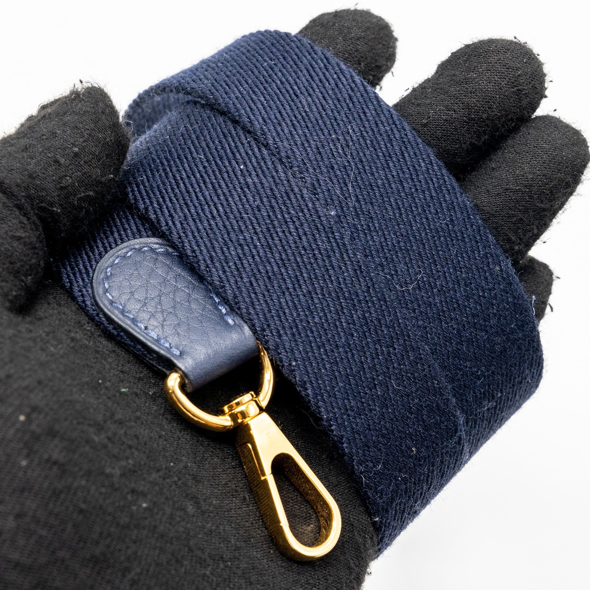 HERMES MINI EVELYNE CLEMENCE BLUE NUIT GHW