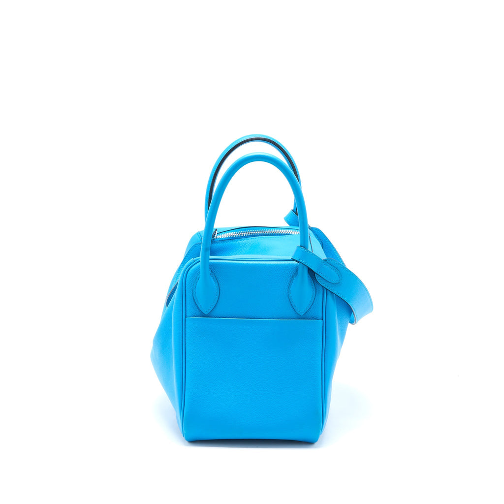 HERMES LINDY 30 EVERCOLOR B3 BLEU ZANZIBAR SHW