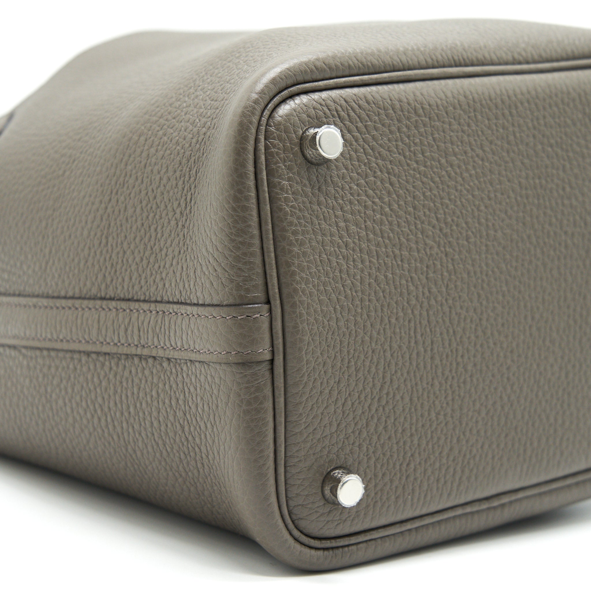 HERMES PICOTIN 18 GRIS ETAIN SHW
