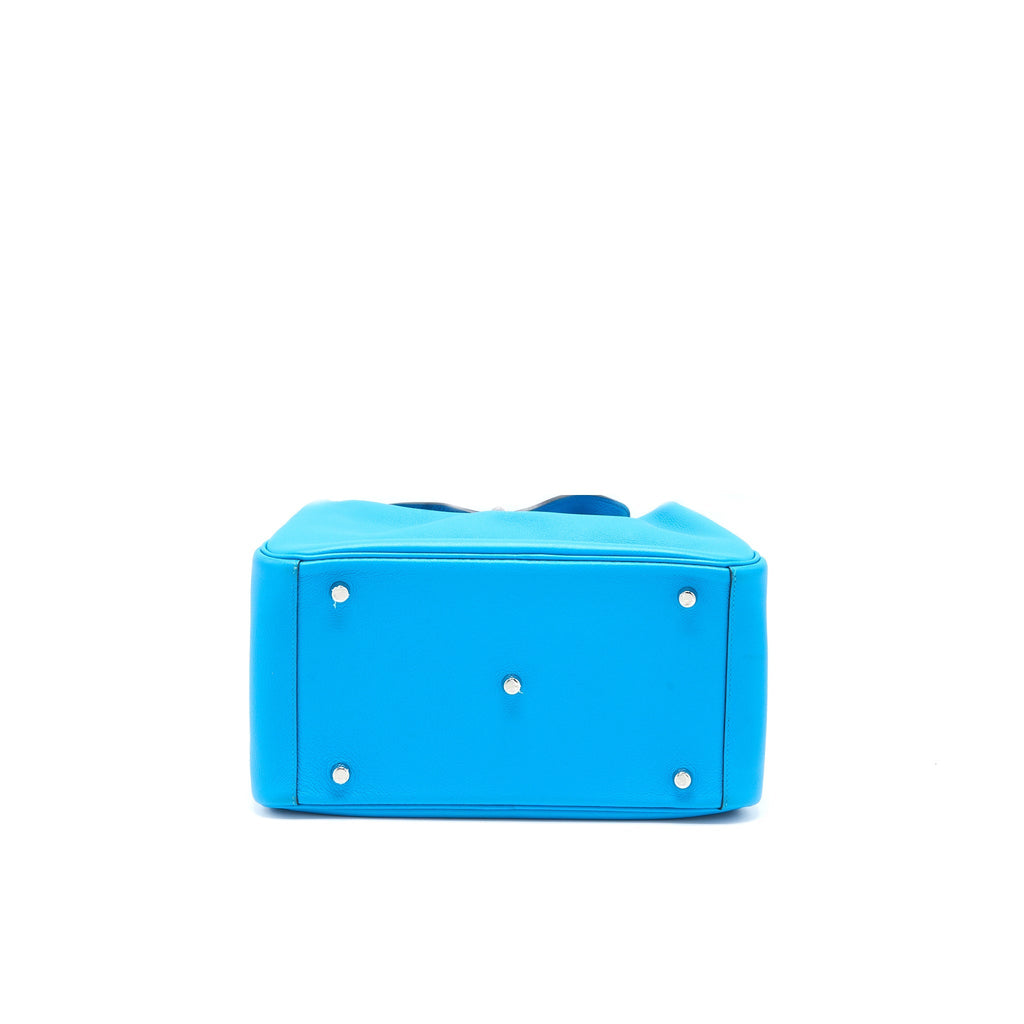 HERMES LINDY 30 EVERCOLOR B3 BLEU ZANZIBAR SHW