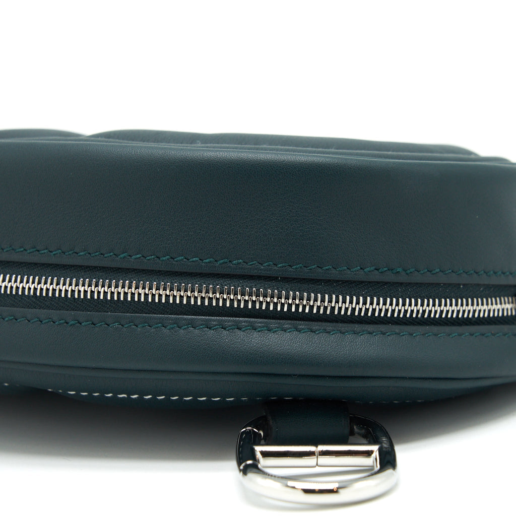 HERMES IN THE LOOP BELT BAG SWIFT 6O VERT CYPRES SHW