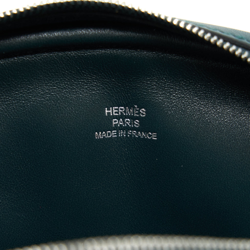 HERMES IN THE LOOP BELT BAG SWIFT 6O VERT CYPRES SHW