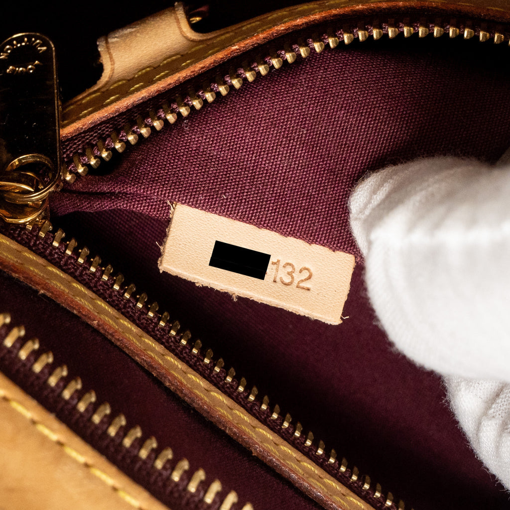 LOUIS VUITTON VERNIS BREA PATENT BURGUNDY AMARANTE GHW