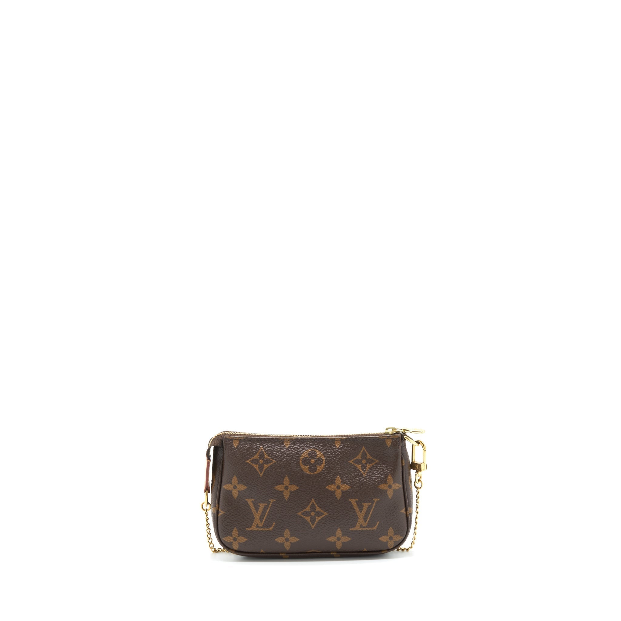 LOUIS VUITTON MINI POCHETTE MONOGRAM CANVAS GHW