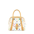 LOUIS VUITTON VINTAGE BOWLING BAG MONOGRAM CANVAS WHITE/MULTICOLOUR GHW