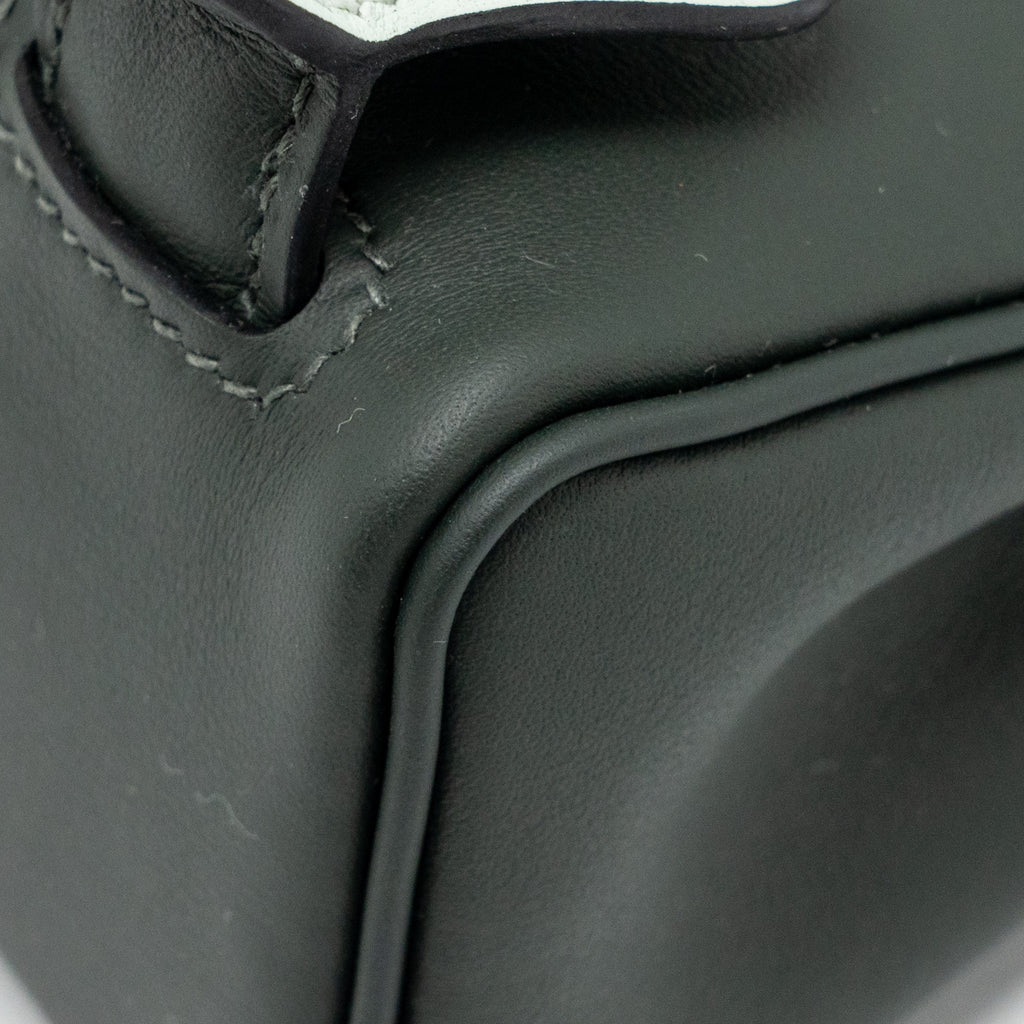 HERMES KELLY DOLE SWIFT VERT FONCE/VERT PEPPERMINT SHW