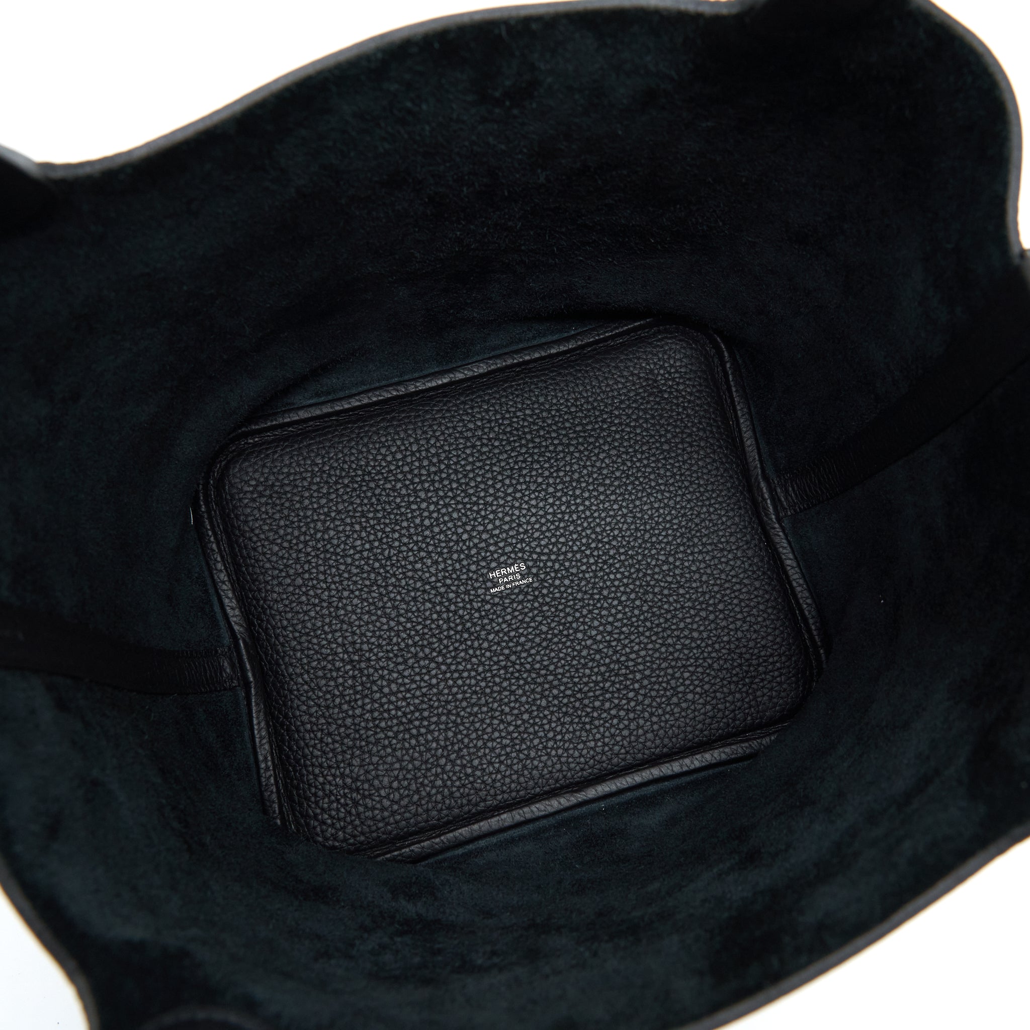 HERMES PICOTIN 22 CLEMENCE SO BLACK