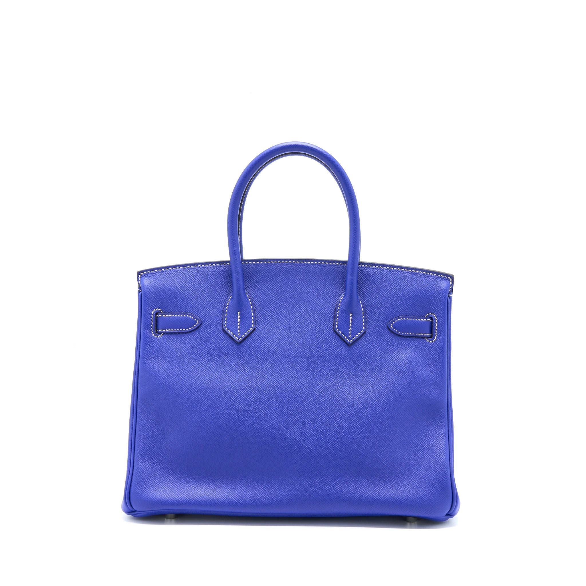 HERMES BIRKIN 30 EPSOM BLUE ELECTRIC / BLUE MYKONOS SHW