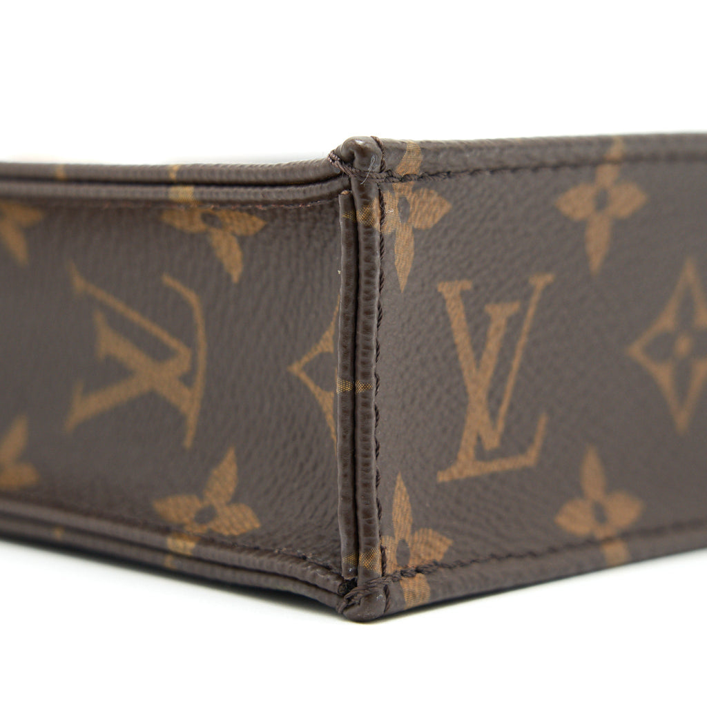 LOUIS VUITTON MONOGRAM CANVAS PETIT SAC PLAT