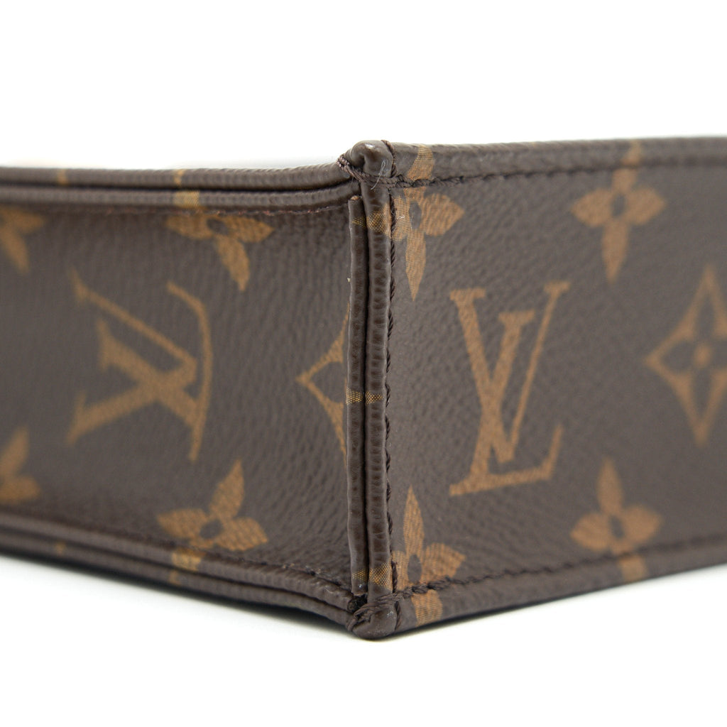 LOUIS VUITTON PETIT SAC PLAT IN MONOGRAM