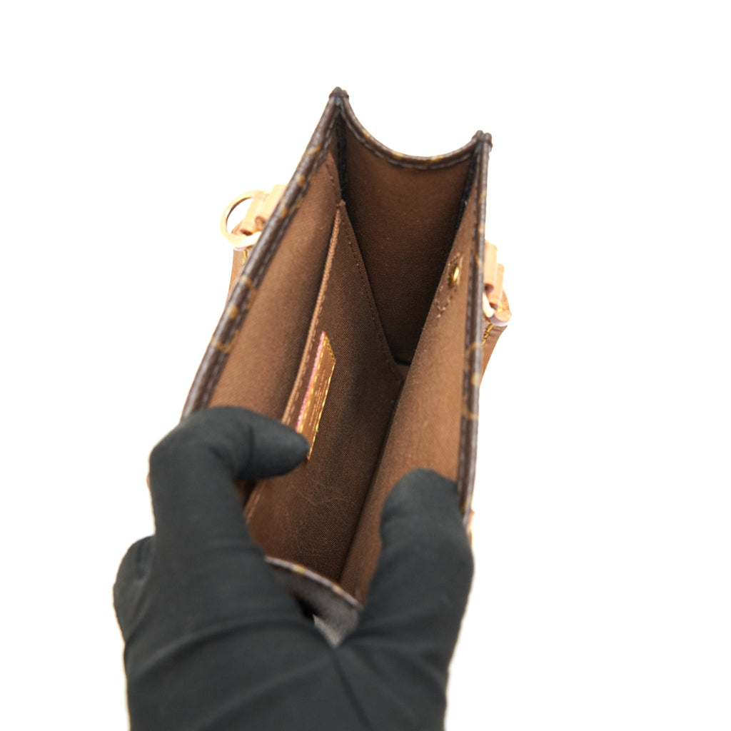 LOUIS VUITTON MONOGRAM CANVAS PETIT SAC PLAT