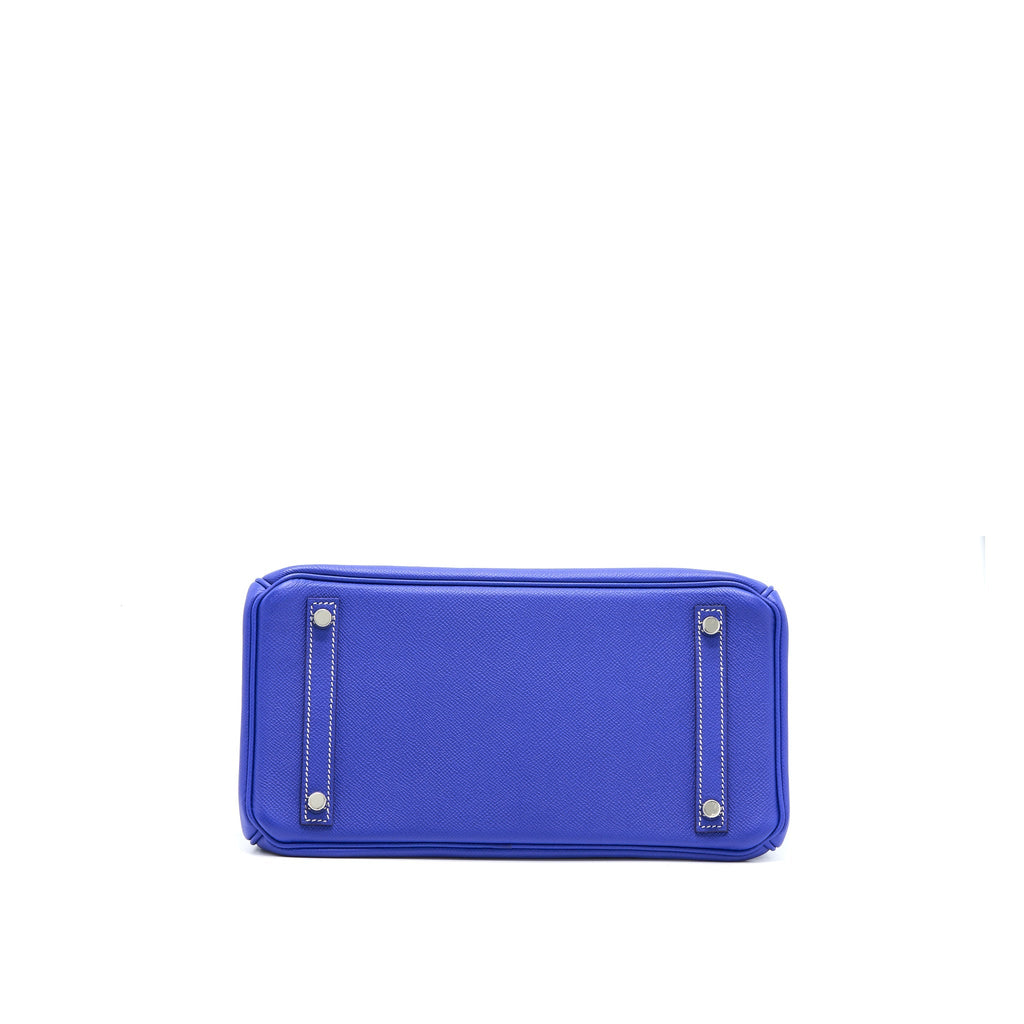HERMES BIRKIN 30 EPSOM BLUE ELECTRIC / BLUE MYKONOS SHW