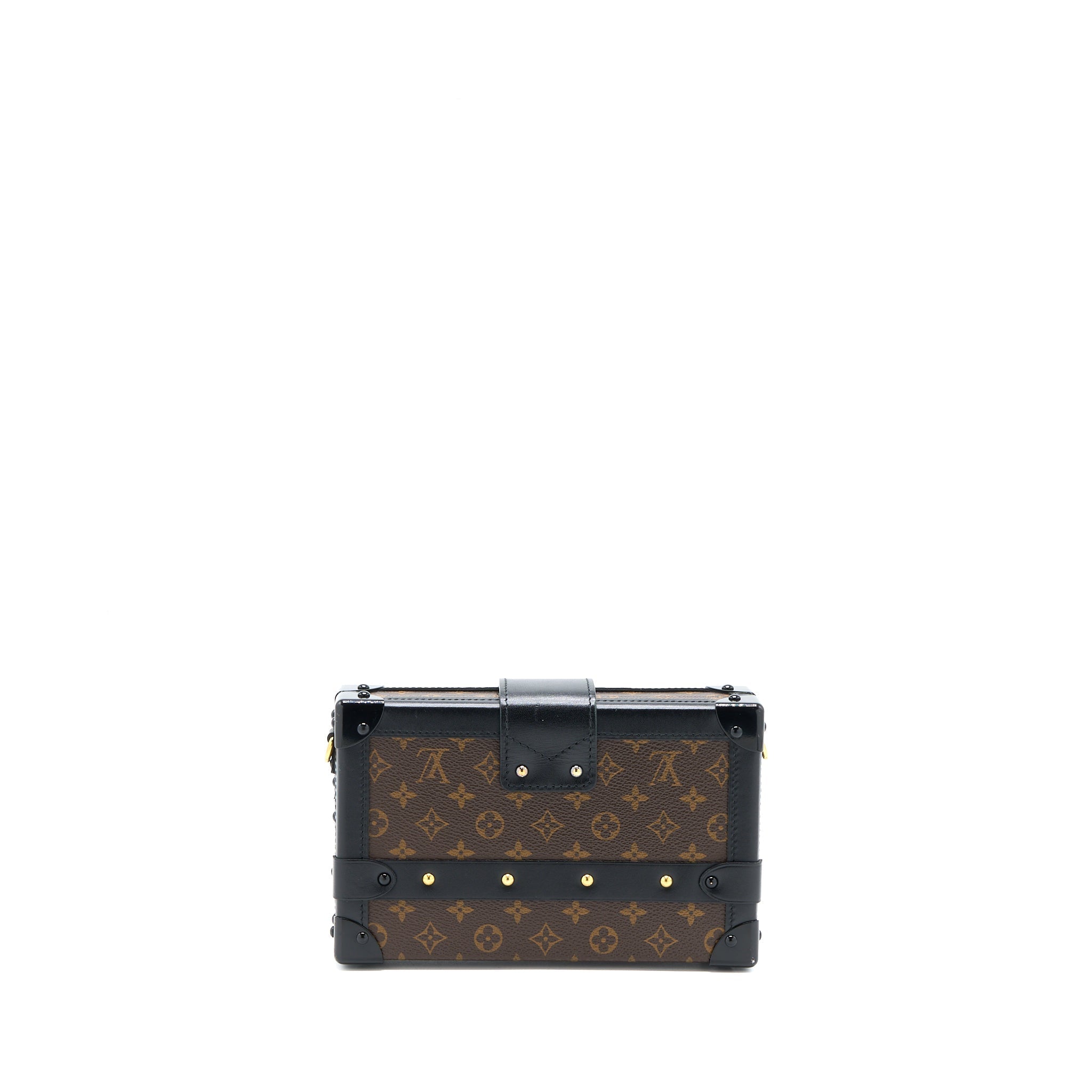 LOUIS VUITTON PETITE MALLE MONOGRAM CANVAS / LEATHER GHW