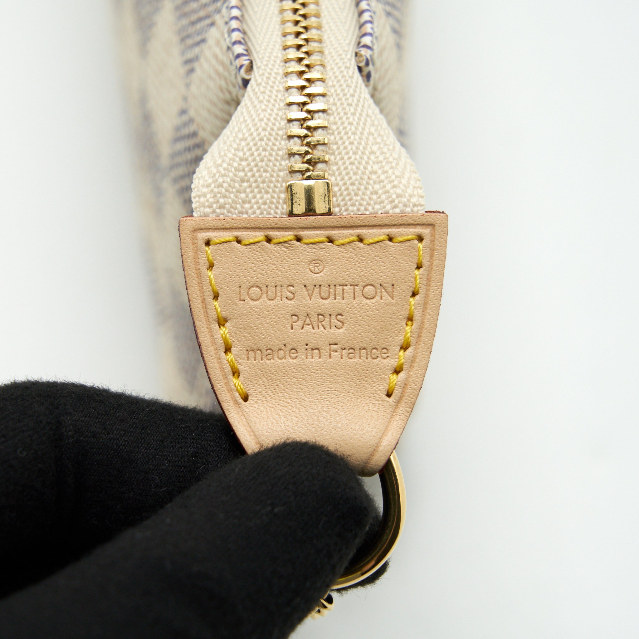 LOUIS VUITTON MINI POCHETTE ACCESSORY AZUR
