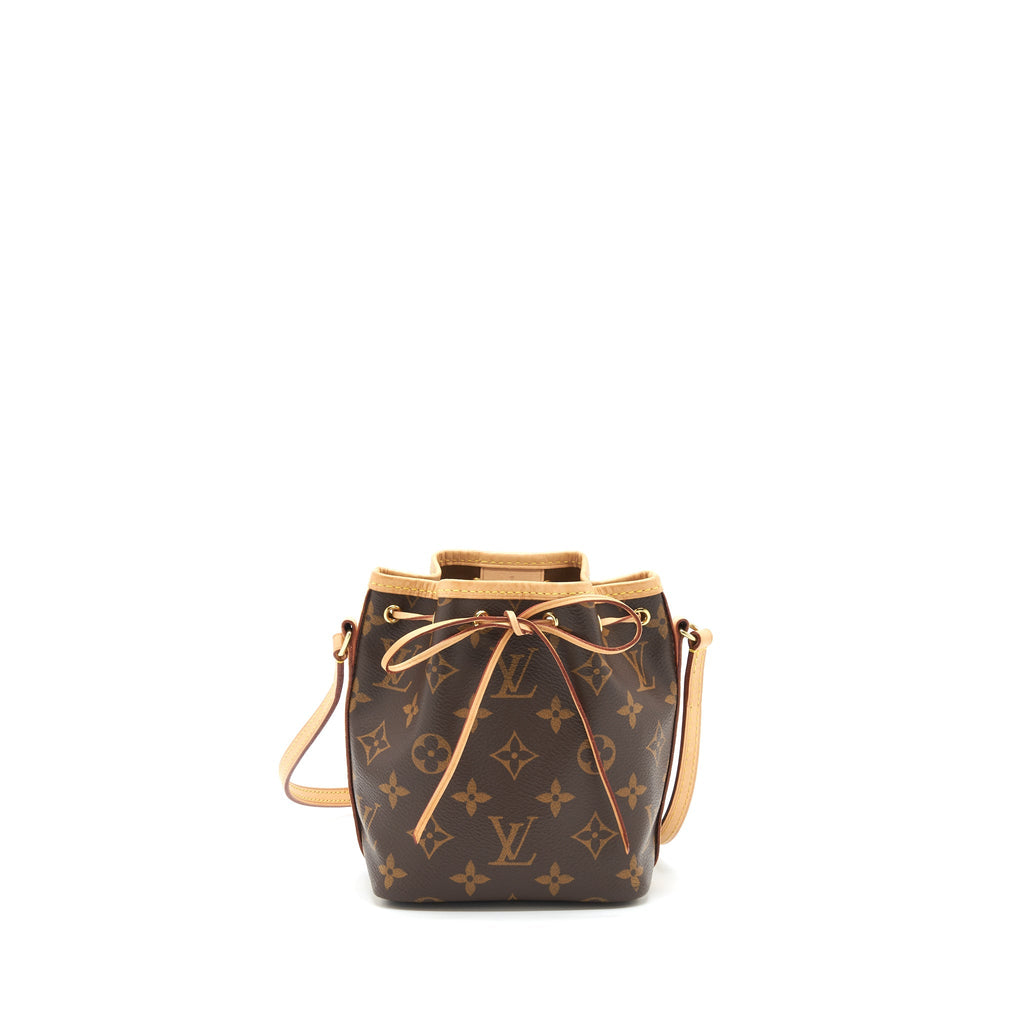 LOUIS VUITTON NANO NOE MONOGRAM CANVAS YEAR 2019