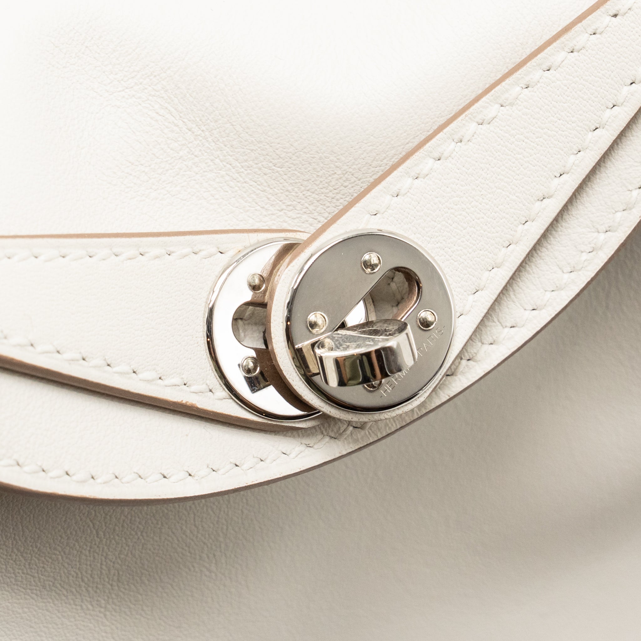 HERMES MINI LINDY SWIFT GRIS PALE/ GRIS MEYER SHW