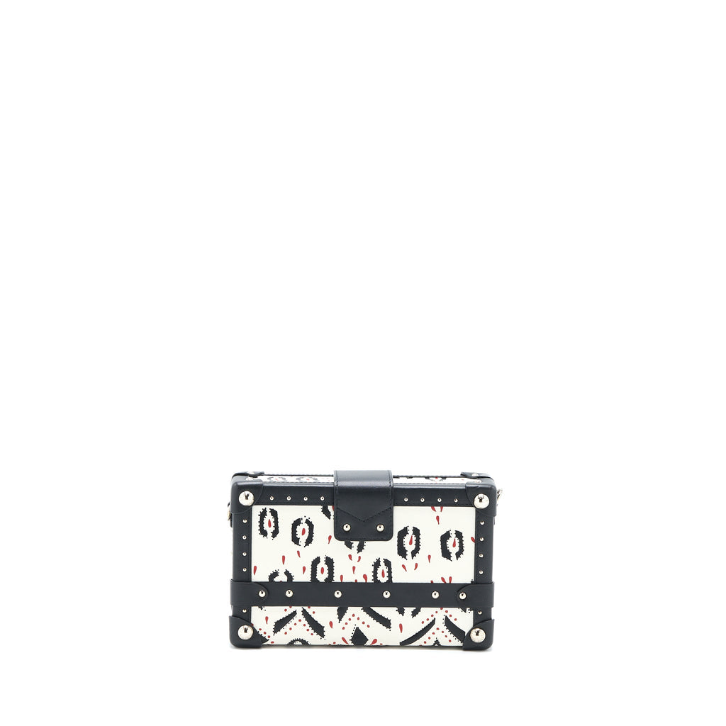 LOUIS VUITTON PETIT MALLET LIMITED EDITION BLACK / WHITE SHW