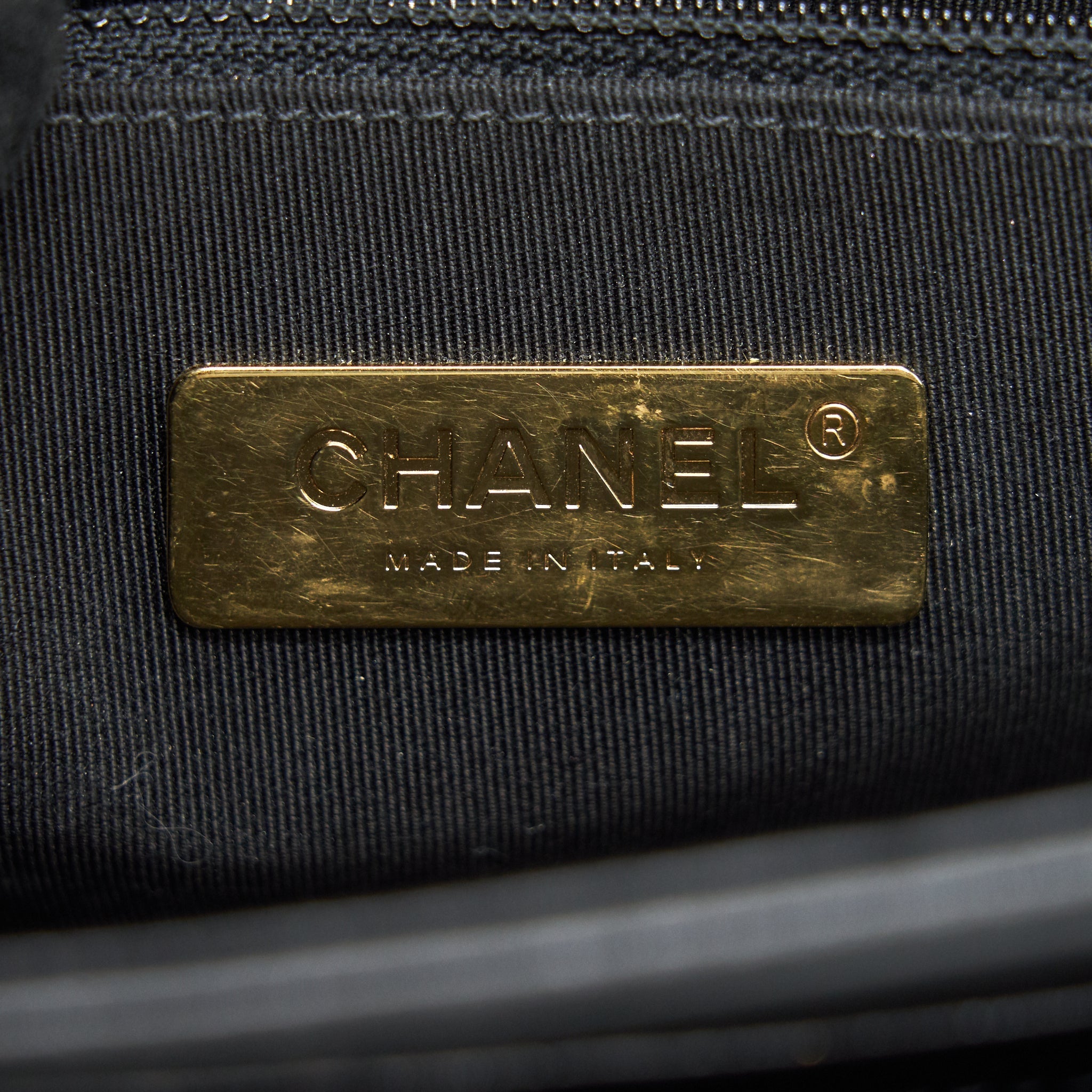 CHANEL QUILTED CALFSKIN AND CAVIAR FLAP BAG BLACK GHW