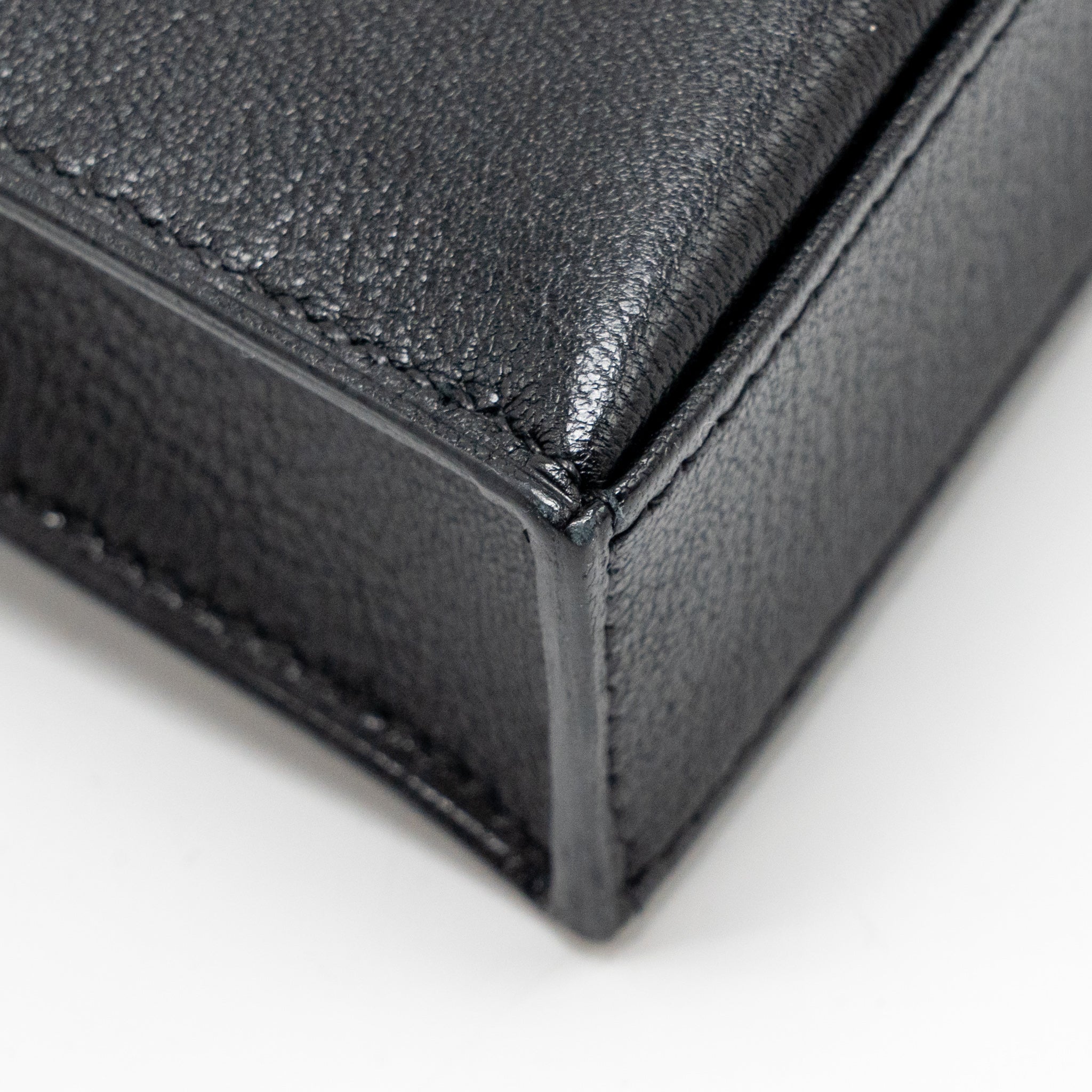 HERMES KELLY ELAN CHÈVRE CHAMKILA BLACK SHW