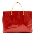 LOUIS VUITTON PATENT LEATHER SHOPPING TOTE BAG