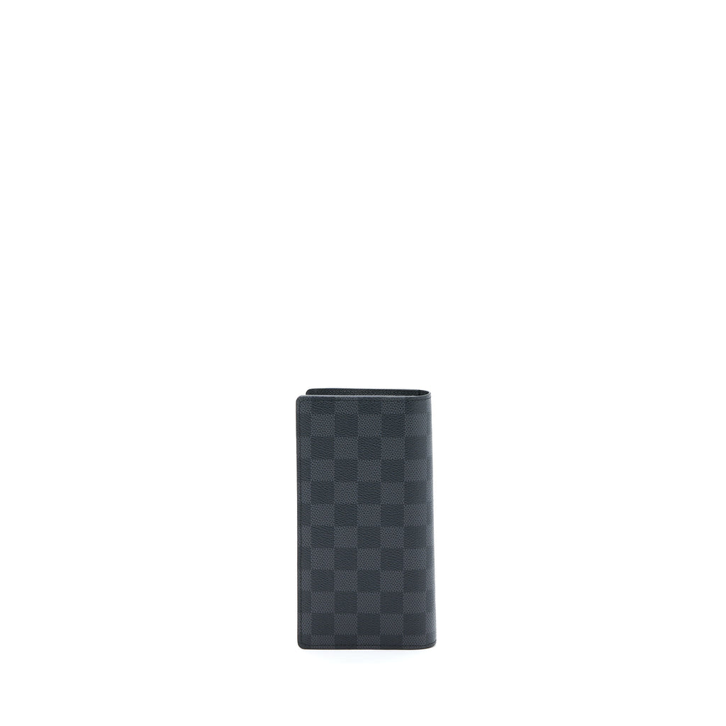 LOUIS VUITTON BRAZZA WALLET DAMIER GRAPHITE CANVAS