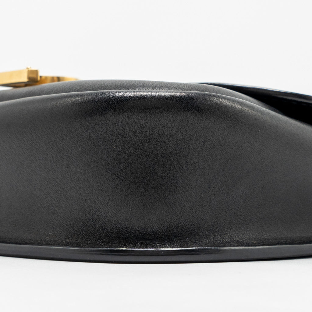 SAINT LAURENT/YSL KAIA BAG CALFSKIN BLACK GHW