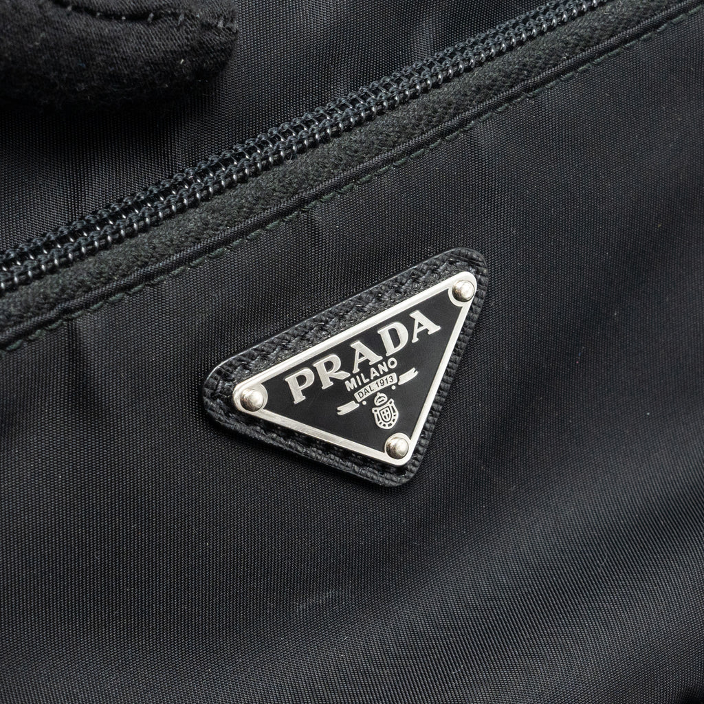 PRADA RE-NYLON BELT BAG NYLON BLACK SHW