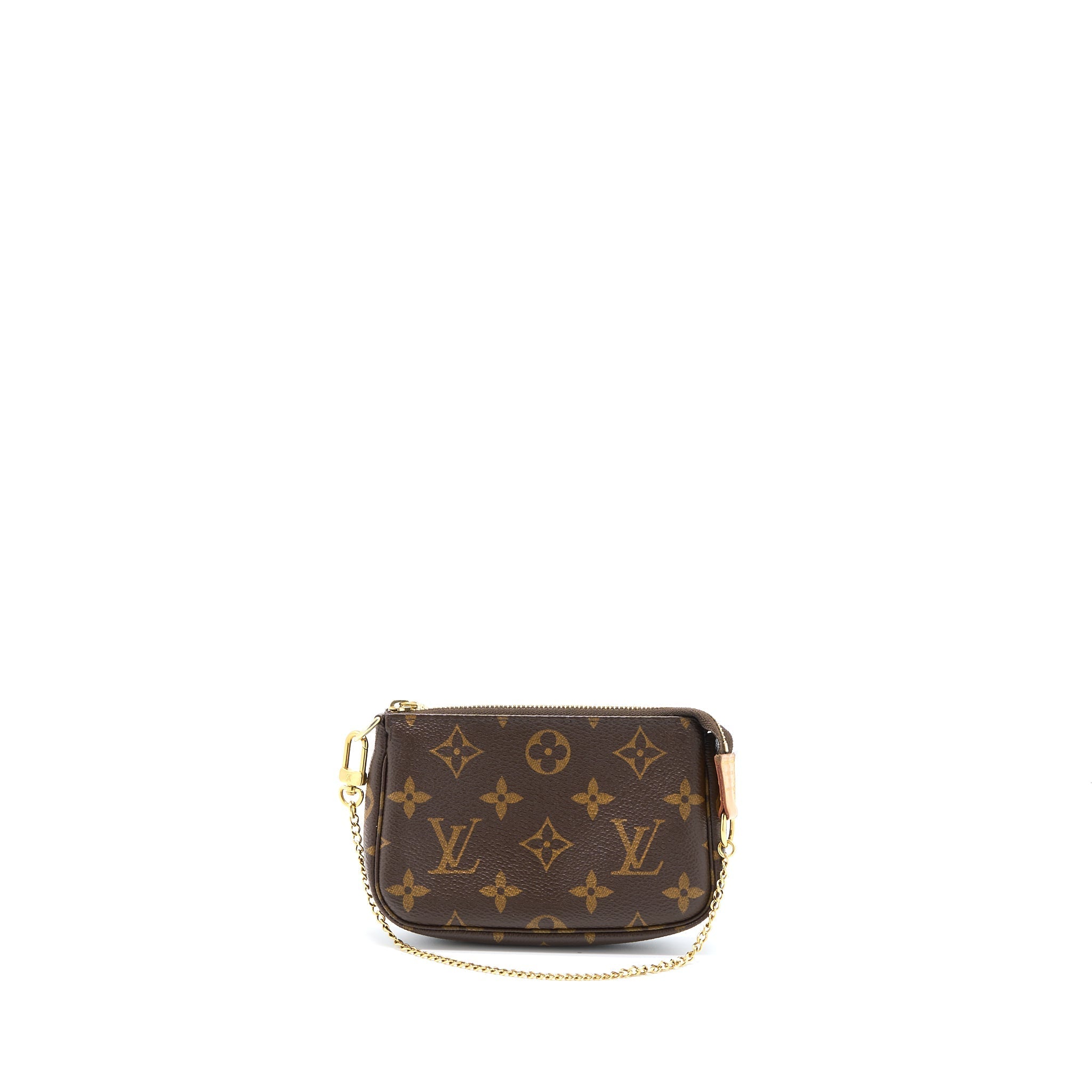 LOUIS VUITTON MINI POCHETTE ACCESSORIES MONOGRAM CANVAS GHW