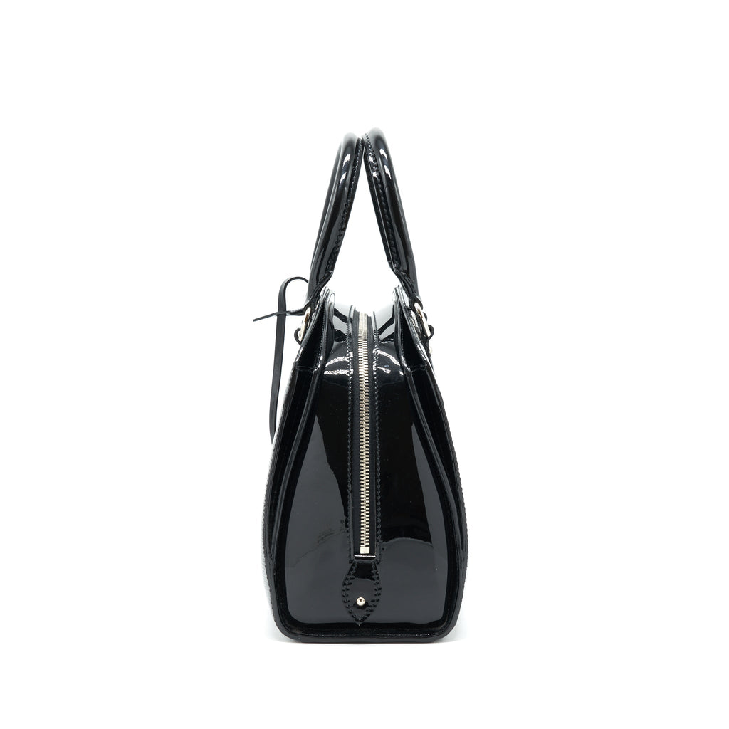 LOUIS VUITTON BOWLING BAG EPI PATENT BLACK