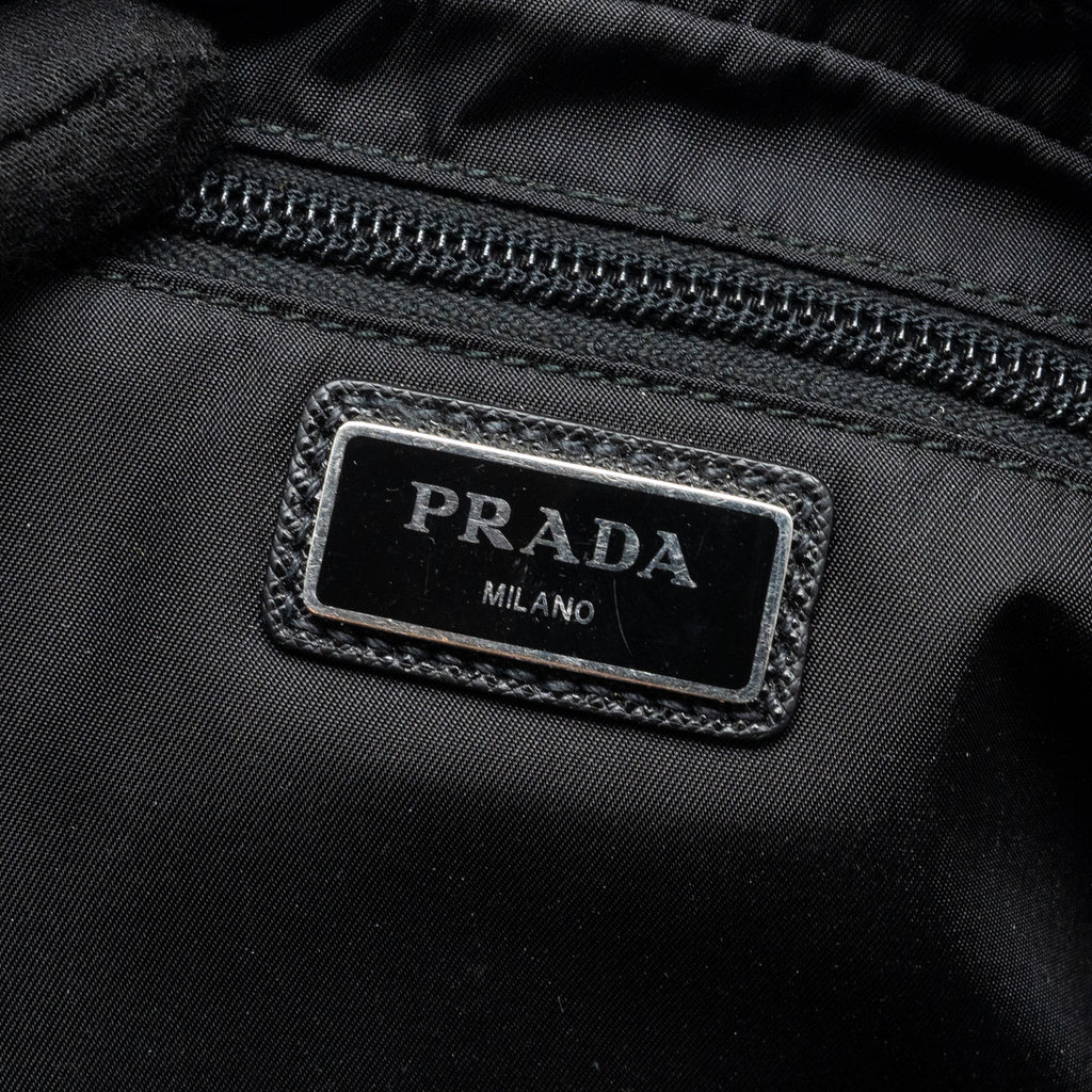 PRADA RE-NYLON BELT BAG NYLON BLACK SHW