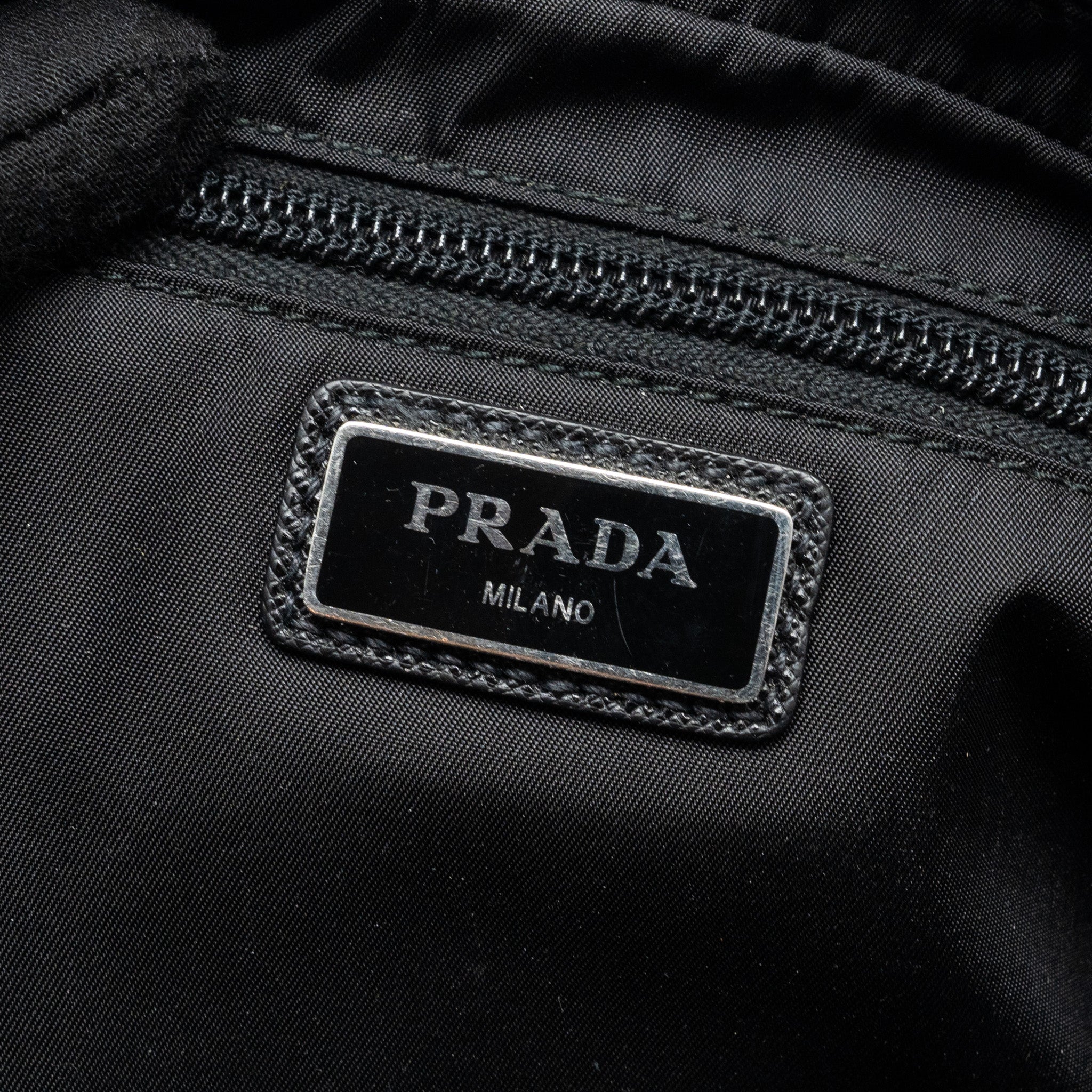 PRADA RE-NYLON BELT BAG NYLON BLACK SHW