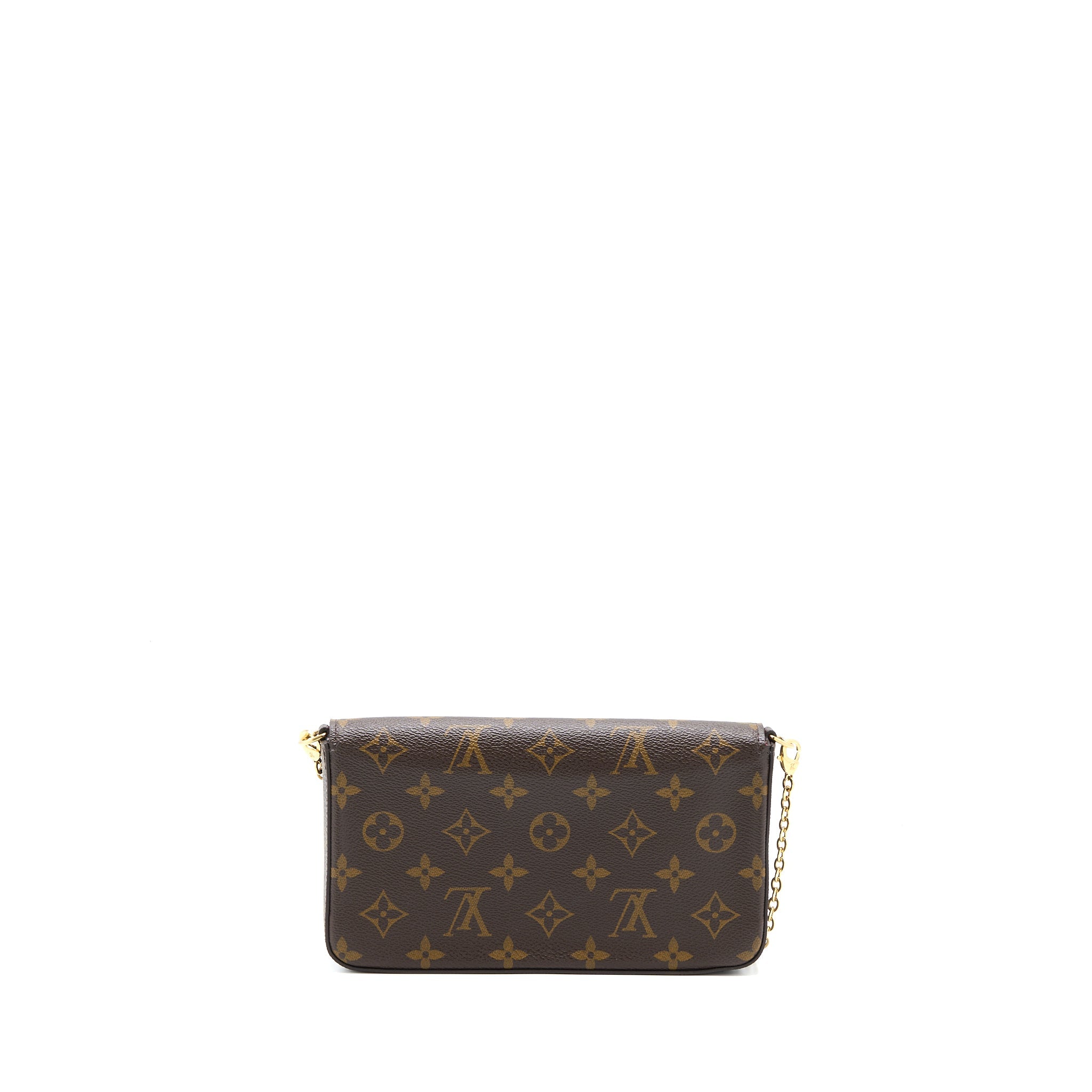 LOUIS VUITTON FELICIE POCHETTE VIVIENNE MASCOT ON HOLLYWOOD DRIVE MONOGRAM CANVAS GHW