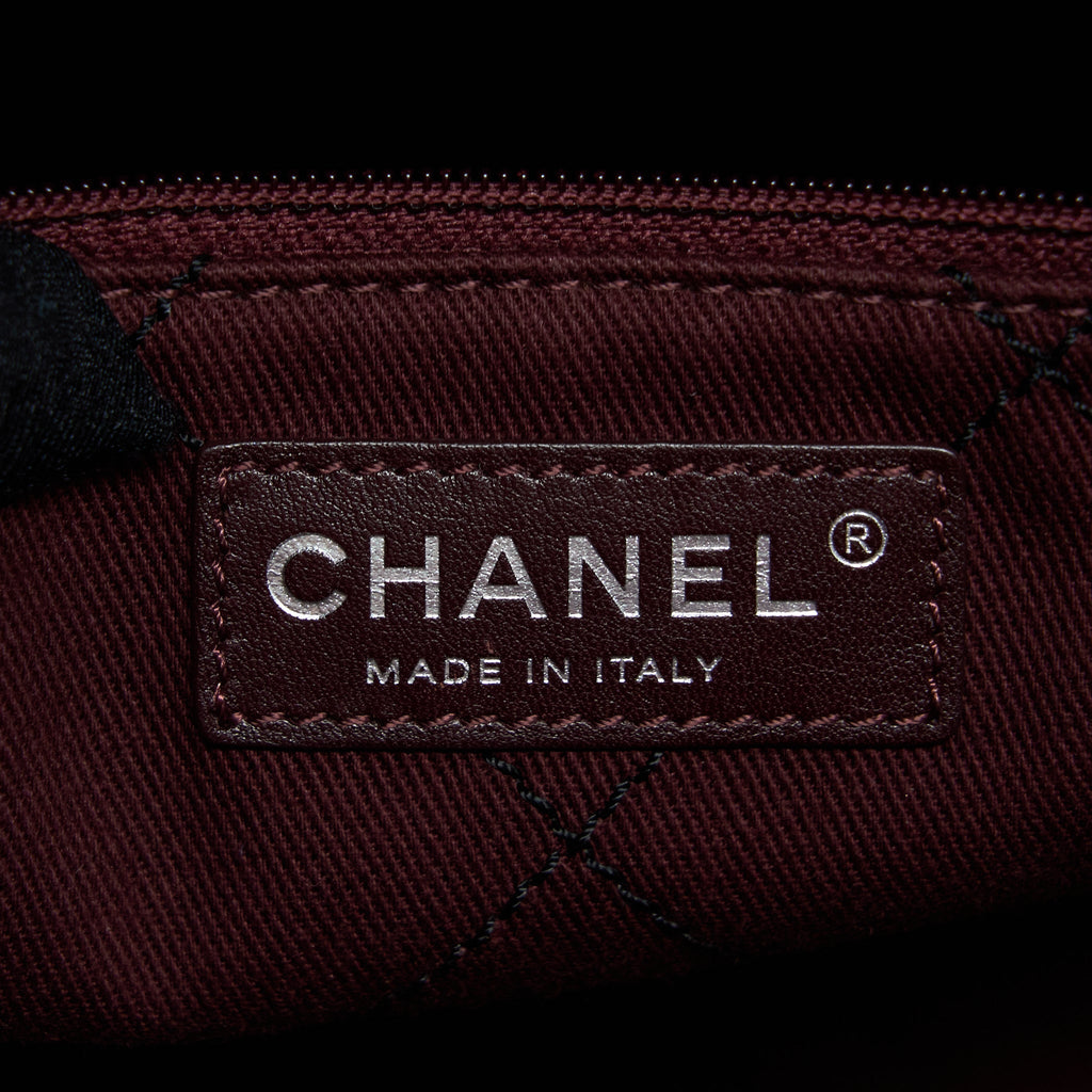 CHANEL TOTE BAG CAVIAR BLACK SHW