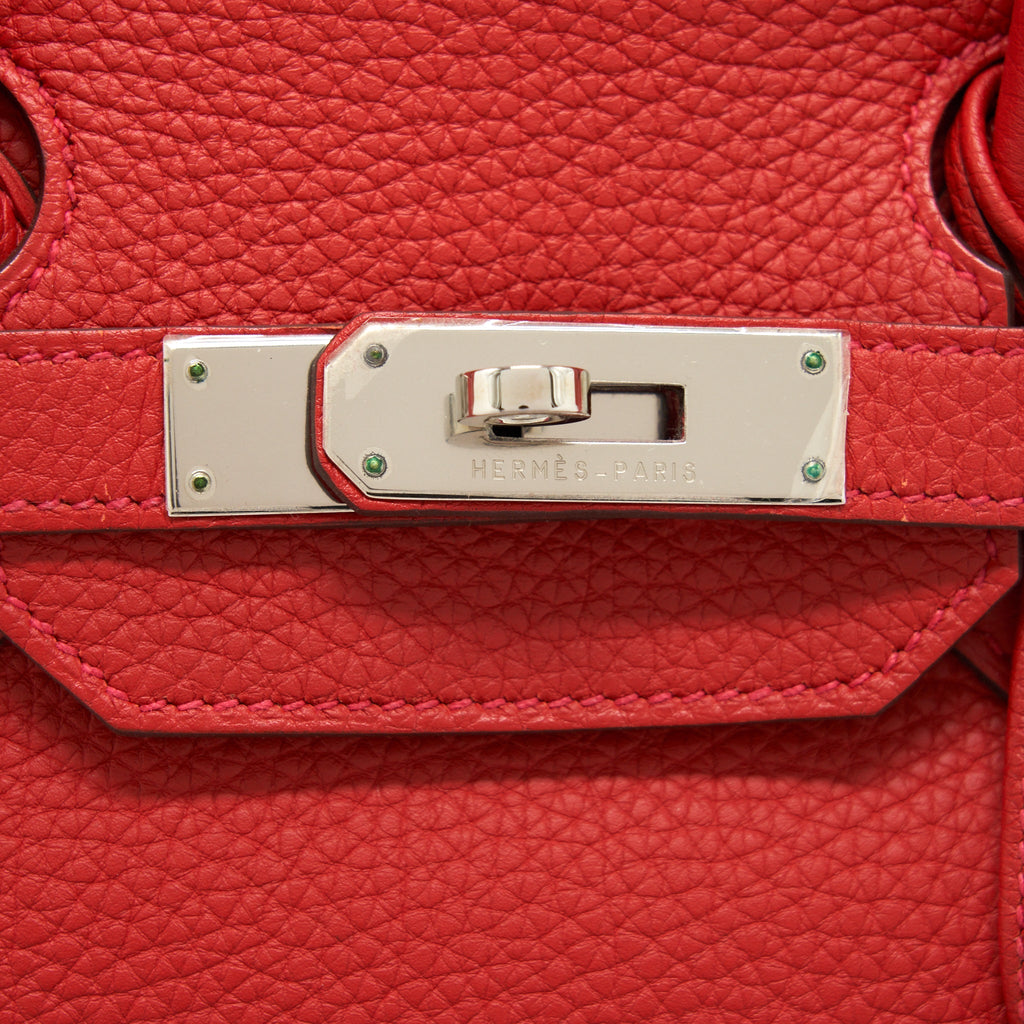 HERMES BIRKIN 35 TOGO D5 GERANIUM SHW