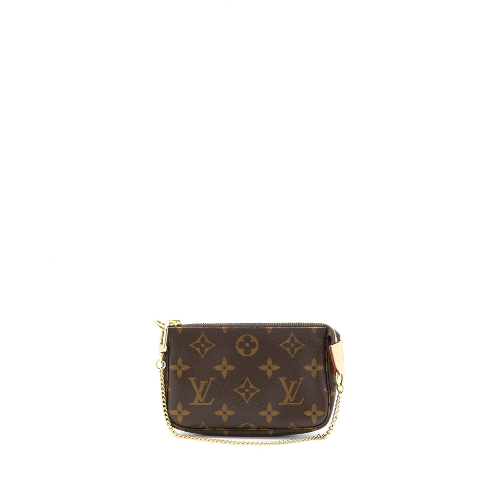 LOUIS VUITTON MINI POCHETTE MONOGRAM CANVAS GHW