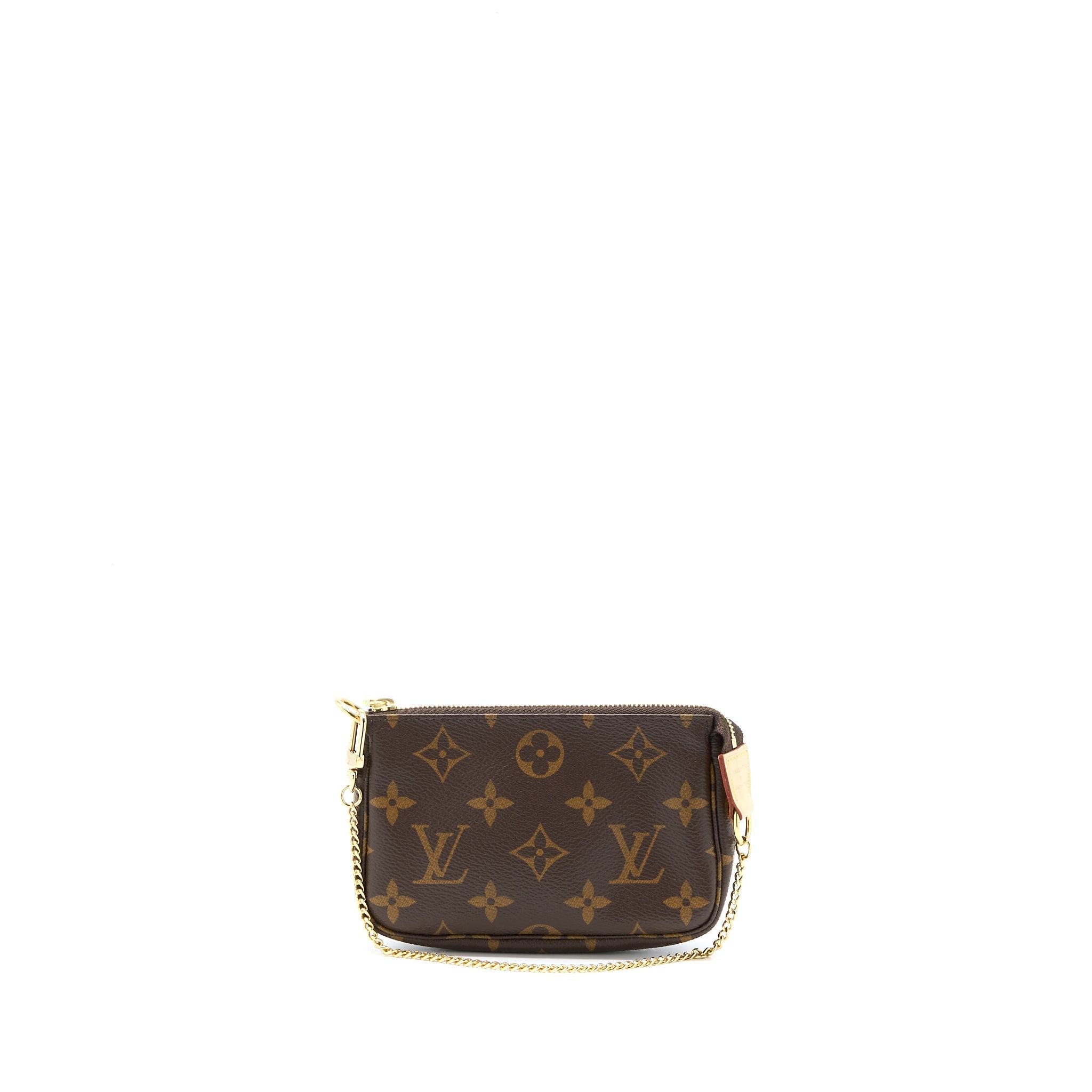 LOUIS VUITTON MINI POCHETTE MONOGRAM CANVAS GHW