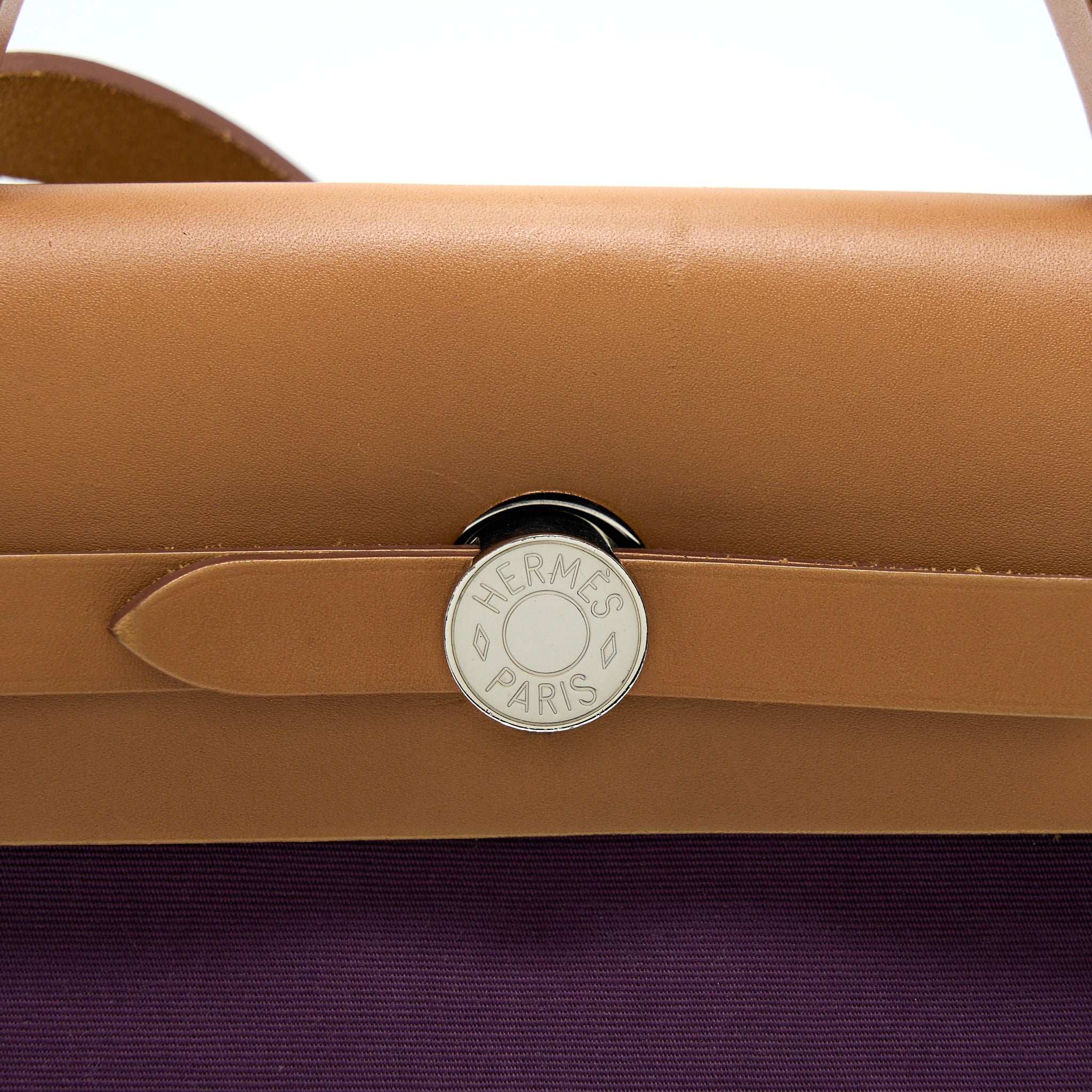 HERMES HERBAG ZIP 31 BAG CANVAS