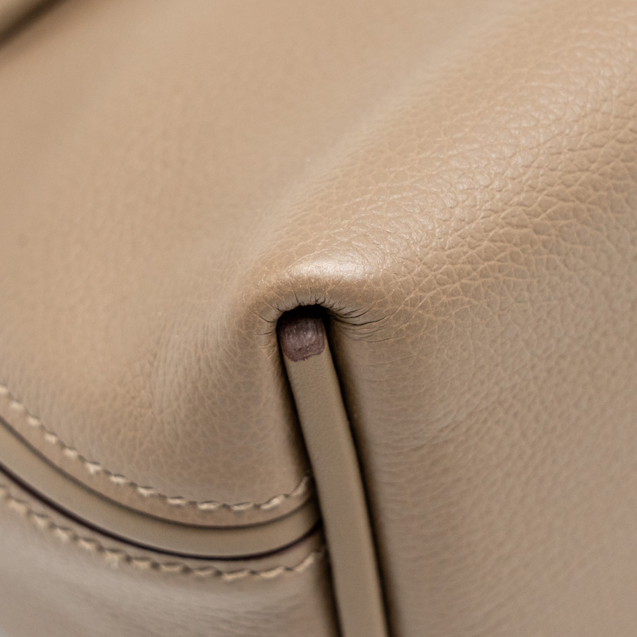 HERMES MINI 2424 24/24-21 BAG EVERCOLOR/SWIFT ETOUPE SHW