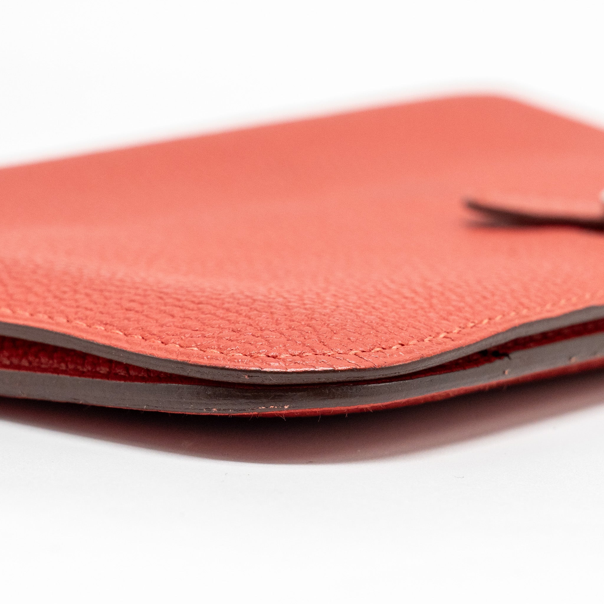 HERMES DOGAN COMPACT WALLET TOGO RED SHW