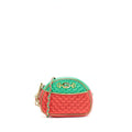 GUCCI SMALL CROSSBODY BAG GREEN/RED GHW