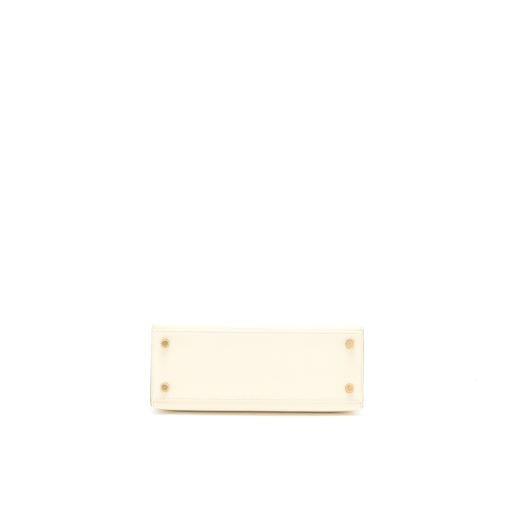 HERMES KELLY 25 EPSOM NATA GHW