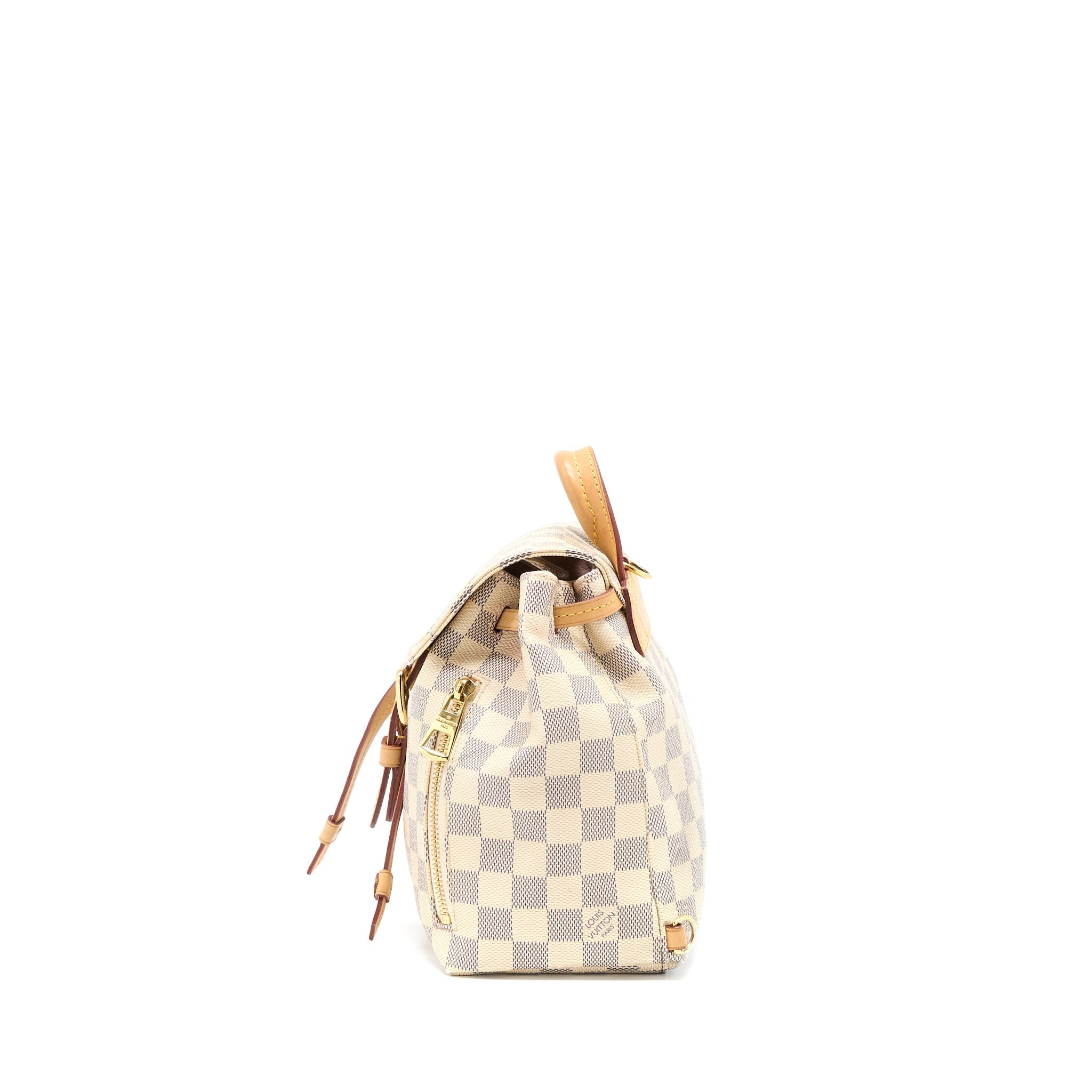 LOUIS VUITTON SPERONE BB BACKPACK DAMIER AZUR GHW