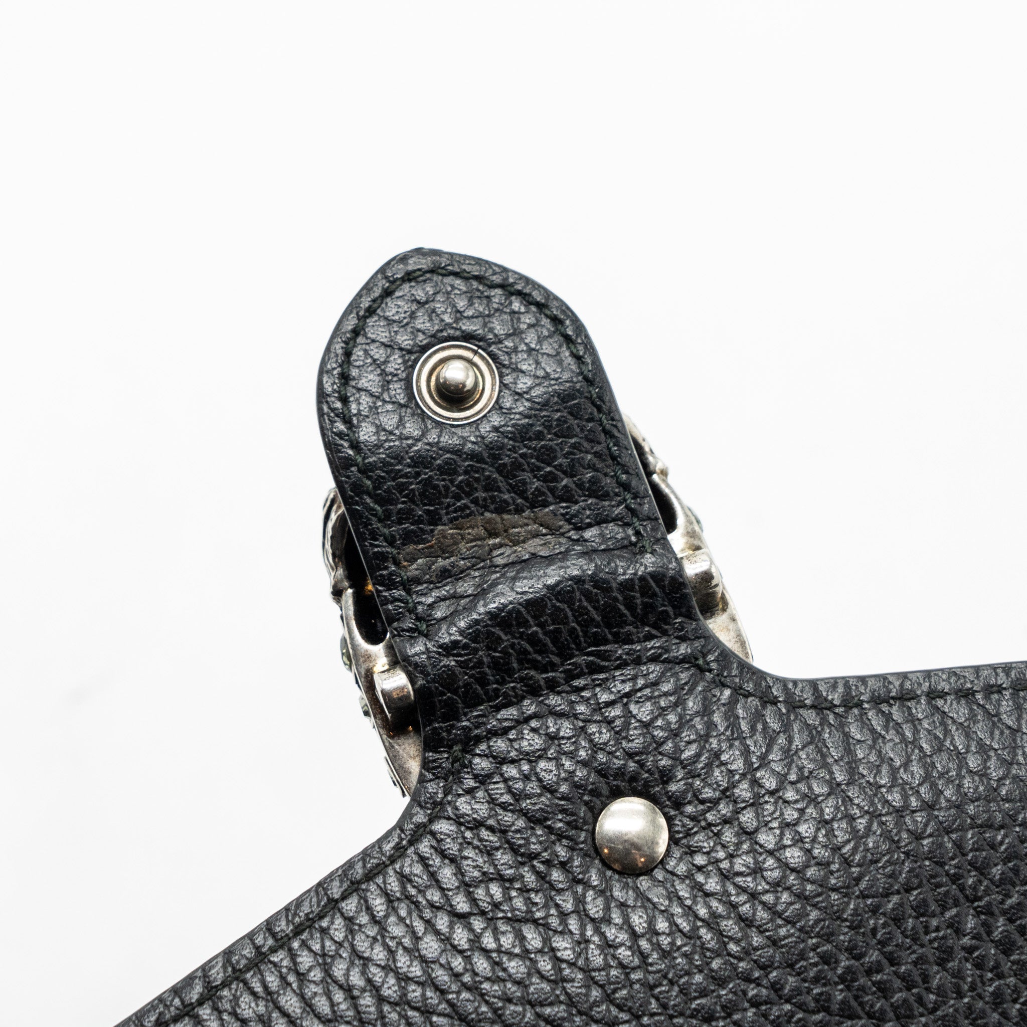 GUCCI DIONYSUS MINI CHAIN BAG CALFSKIN BLACK SHW